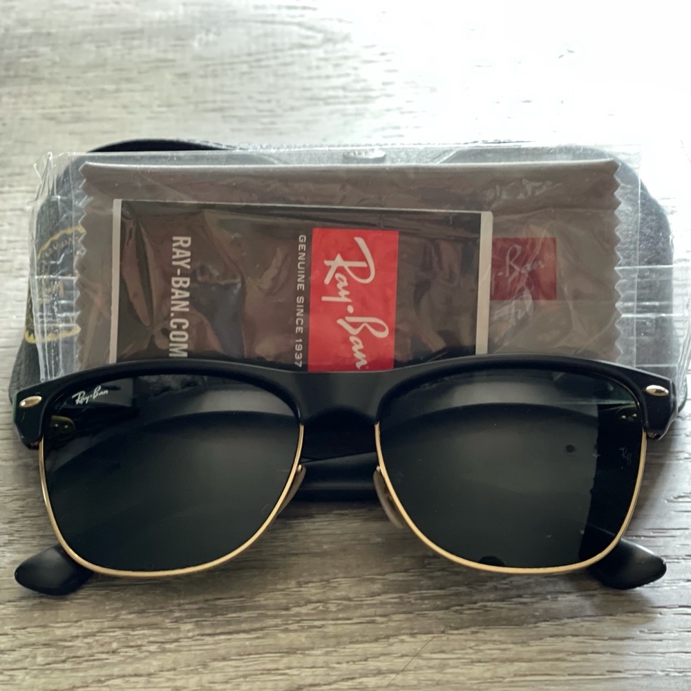 Ray-Ban RB4175 Clubmaster Oversized Sunglasses